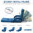 Adjustable Floor Chair with 14-Position Reclining Backrest, Folding Chaise Lounge Sofa with Armrests, Velvet Upholstered Floor Gaming Chair with High-Density Sponge, Multi-Position Lazy Sofa for Living Room, Bedroom-125728714