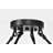 Oronde 8 - Light Dimmable Wagon Wheel Chandelier