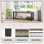 Banc de rangement 47,2 po Hulsté, chêne-255044175-255044169