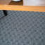 Tapis abstrait commercial intérieur / extérieur de couleur grise-1446492438