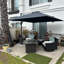 Parasol en porte-à-faux carré gris 120 po-1418162998-1453079298