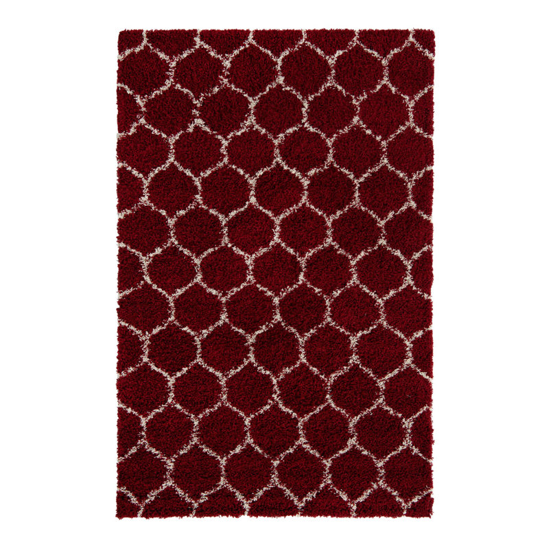 Geometric Indoor Rug, Rectangle 6' x 9'