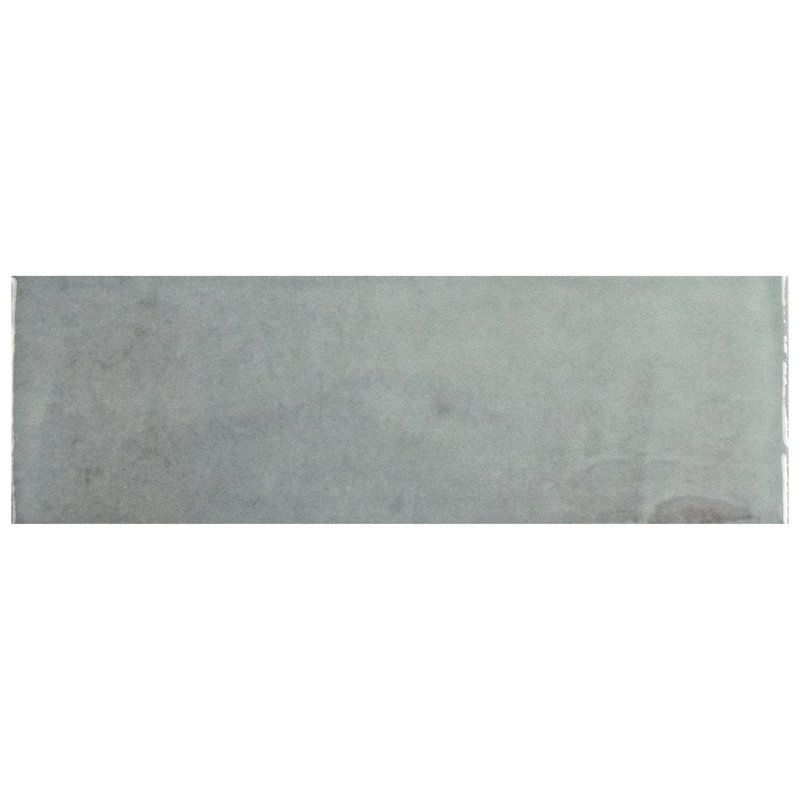 Coco 2" x 6" Porcelain Subway Wall Tile, Blue Grass