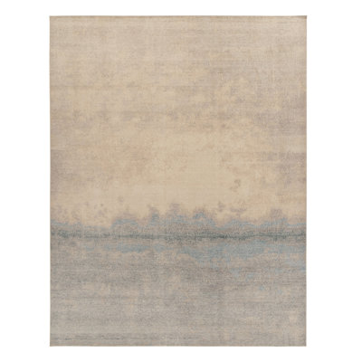 Distressed Homage Wool Abstract Area Rug
