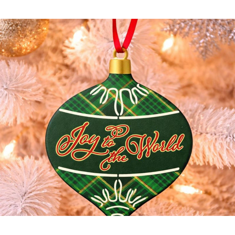 Ornement en métal 5 "Joy To The World