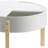Bodfish White & Natural Round Coffee Table