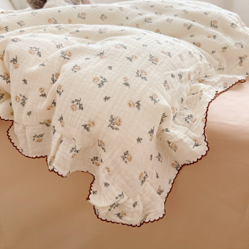 Cute Muslin Cotton Kids Pillowcase