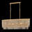 Fredrick Ramond Rubina Medium Six-Light Linear Chandelier