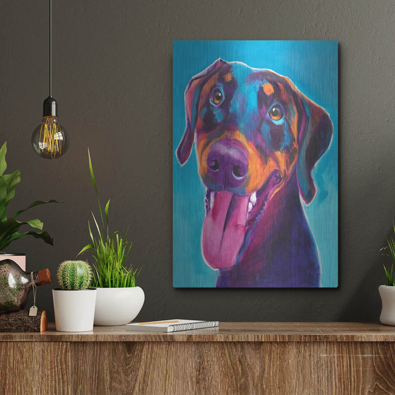 " Doberman - Annie " by Dawg Painter