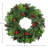 32 " Handmade Mixed Greenery Wreath