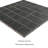 Betonica 12 in. x 12 in. Matte Porcelain Mosaic Floor and Wall Tile-65370269