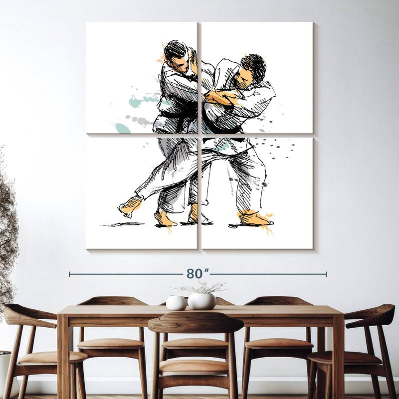 Sireci Judo Strike, 74" H x 74" W