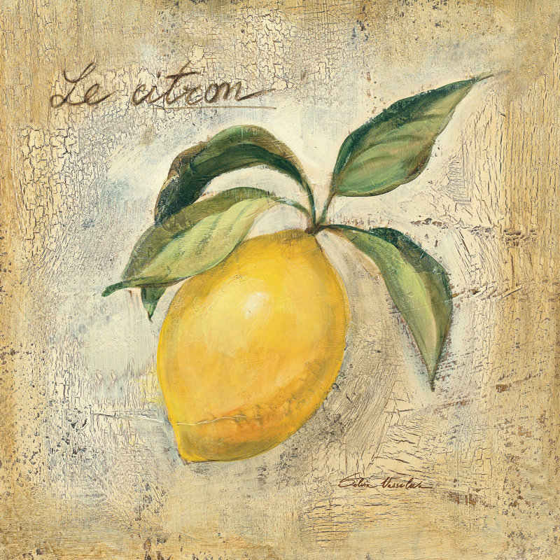 Le Citron, H 20 po x l 20 po x P 1,25 po