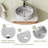 24'' Wall-Mounted Floating Bathroom Vanity with Quartz Top