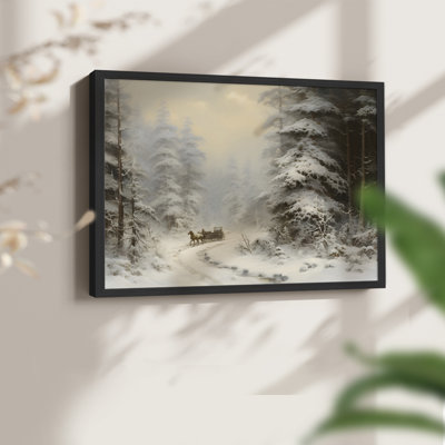 Paysages rétro-DCCDXIX - reproduction encadrée