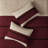 Red King Comforter 7 Piece - Faux Suede Fill Soft Comfort Embroidery Details Machine Washable 2 Shams + Bed Skirt Touch Pieced Microsuede Decorative Pillows Wash & 1-119104840-119104841