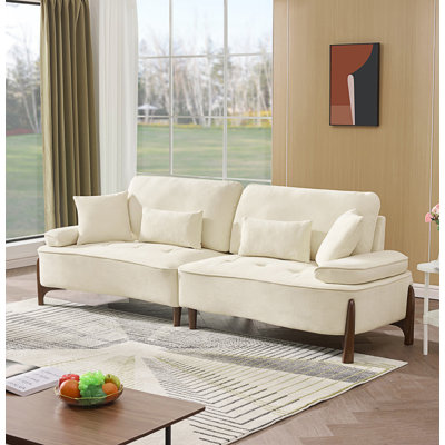 Comfortable Deep Seated Sofa With Pillow