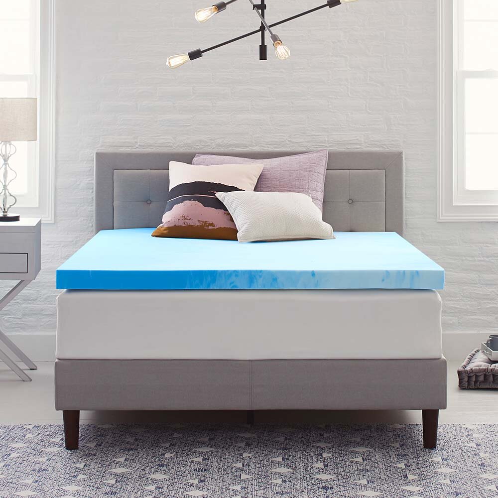 Sealy 3 SealyChill Gel Memory Foam King Size Mattress Topper with Cover