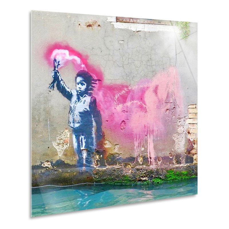 Shipwrecked Child 1 Piece Painting, 65cm H x 65cm W
