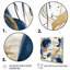 " Abstract Pattern With Blue And Golden Textures III "-2046574714-2046574713