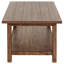Ensemble de tables basses et 1 table de bout Castleton Brown 2 pièces-129461539