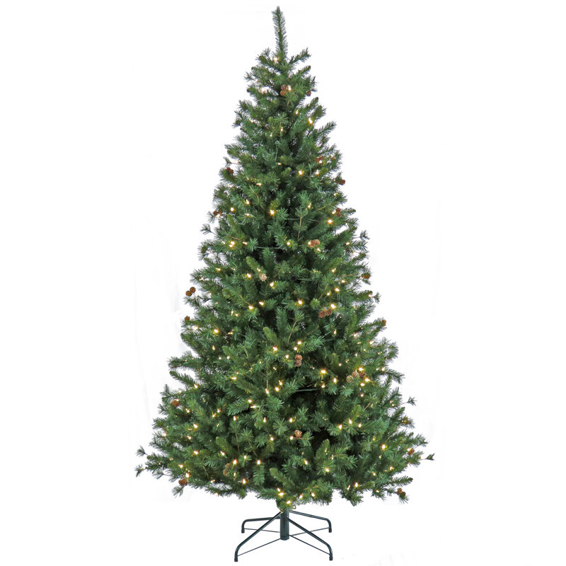 L'épinette de cèdre pré-éclairée 7,5 pi avec lumières DEL The Holiday Aisle®