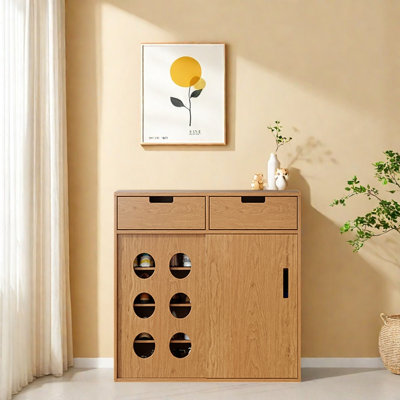Armoire console à porte coulissante