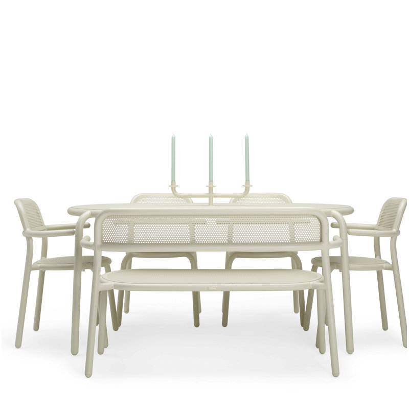 Toni Tavolo Outdoor Dining Table, Desert