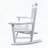 Children's Solid Hardwood White Rocking Chair-661720314