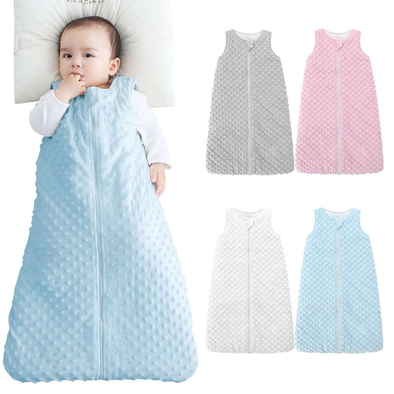 Sac de couchage pour bébé 6-12 mois avec housse de couchage pour bébé, Gris