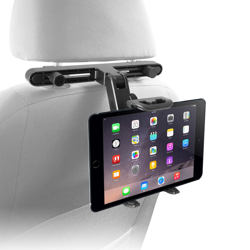 Système de fixation de siège d’auto ajustable pour tablette/iphone