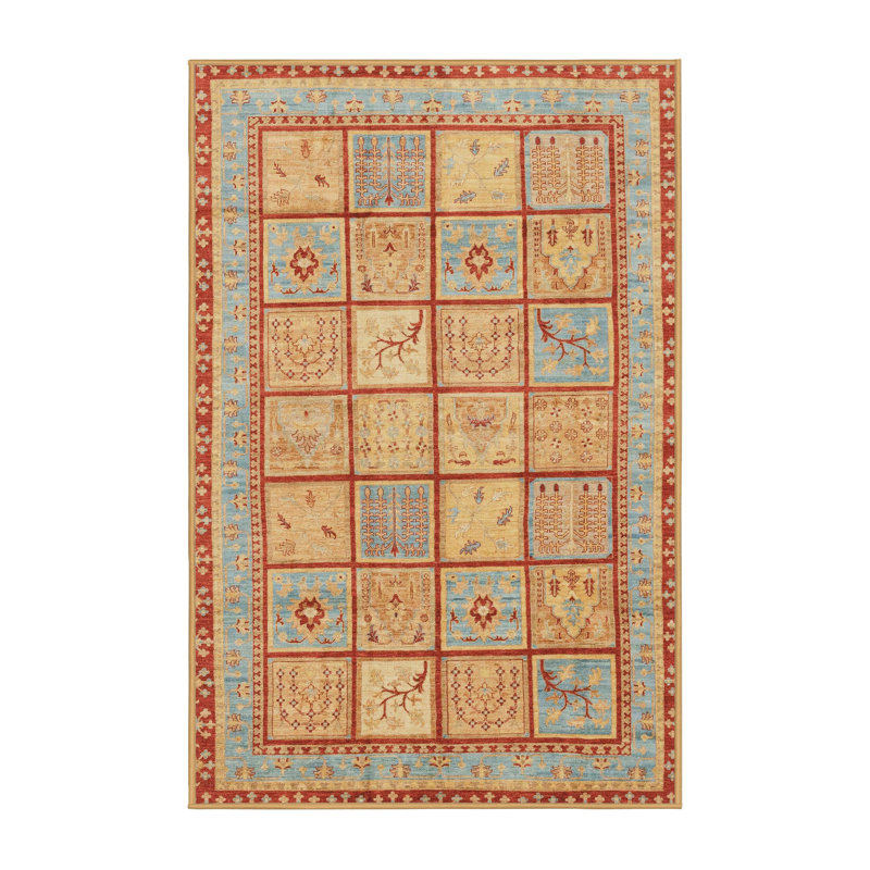 Abstract Indoor Rug, Rectangle 5' x 8'