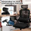 Fauteuil de bureau ergonomique avec support lombaire et accoudoirs relevables Omir