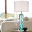 Ponchatrain Water Glass Blue Table Lamp