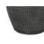 Lampe de table en résine avec base texturée à pois, interrupteur à 3 voies et abat-jour en tissu ivoire-379327321-379327323-379327300