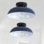 Plafonnier semi-encastré industriel 1 lumière 1 lumière-495739657