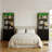 78.7" Tall Glass Door Display Stand Curio Cabinet With LED Light Strip