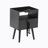 Racie Side Table With Drawer , Modern Nightstand and Solid Wood Legs-823536699