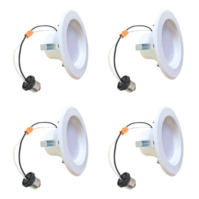 5.5'' 9 Watt Dimmable Air-Tight IC Rated LED Retrofit Recessed Lighting Kit