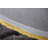 Thionville Abstract Plush Mustard/Gray/Beige Area Rug-9583005