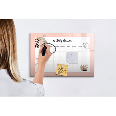 Magnetic Glass Dry Erase Board