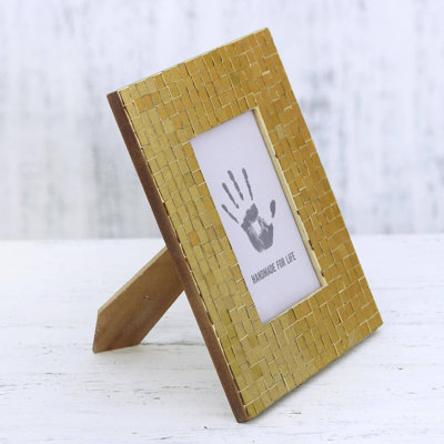 Das Gold Glass Matte Picture Frame