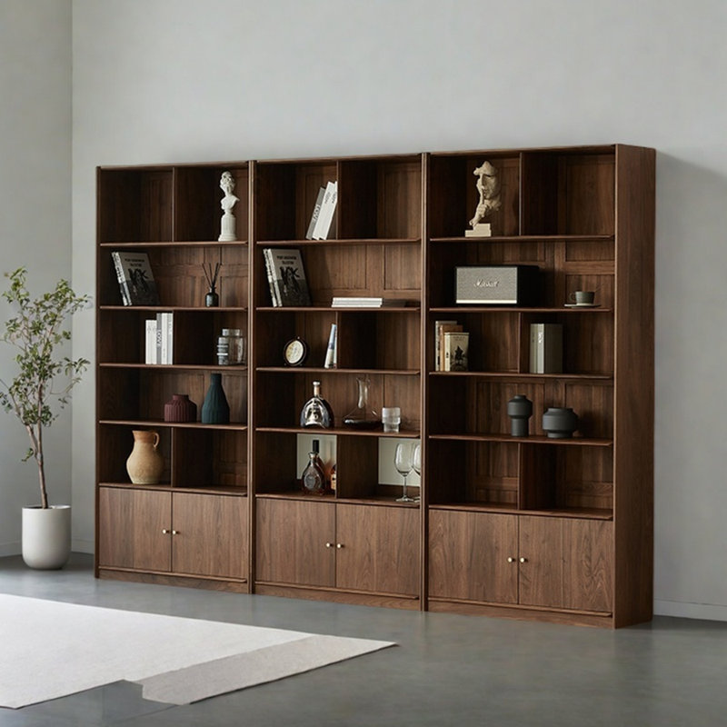 Bibliothèque à la mode américaine