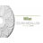 Endurathane Milan Ceiling Medallion, 24 1/2"OD x 3 1/2"ID x 1"P (Fits Canopies up to 4 5/8"), Hand-Painted Americana Finish-28583830