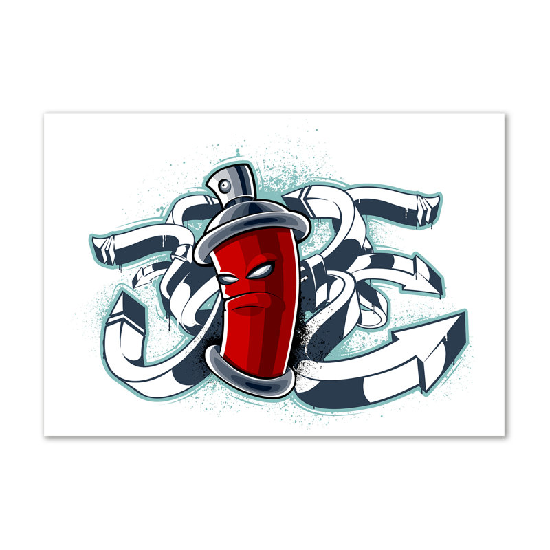 Graffiti - Wrapped Canvas Print