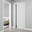 80“ Panelled PVC/Vinyl Accordion Door
