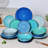 Thuringowa 36-Piece Stoneware Hand-Painted Dinnerware Set, Assorted Rainbow, Service for 12-1905990098-1928209023