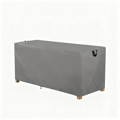 Gray Patio Deck Box Cover Storage Box Cover