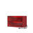 Red Sneaker Display Cabinet With Rgb Led Lighting