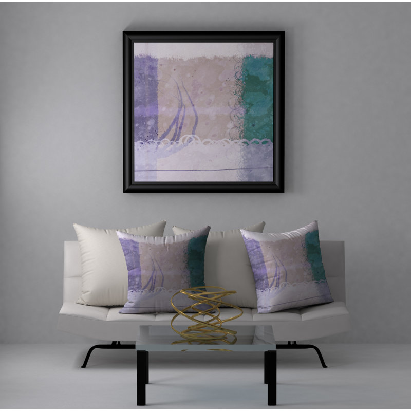 Housse de coussin carrée/insert, 18 po x 18 po
